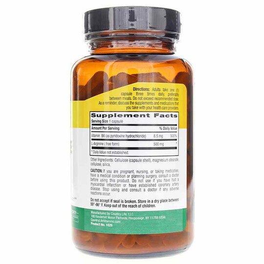 L-Arginine 500 Mg, CTL